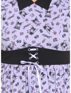 HUNIVERS Kuromi Crystal Ball Lolita Lace Dress Plus Size 5 HUNIVERS Kuromi Crystal Ball Lolita Lace Dress Plus Size -transcendentactive shop 18695110 av3