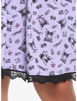 HUNIVERS Kuromi Crystal Ball Lolita Lace Dress Plus Size 6 HUNIVERS Kuromi Crystal Ball Lolita Lace Dress Plus Size -transcendentactive shop 18695110 av4