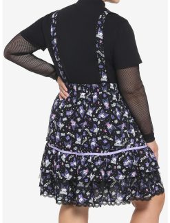 HUNIVERS Kuromi Fortune Teller Tiered Suspender Skirt Plus Size 4 HUNIVERS Kuromi Fortune Teller Tiered Suspender Skirt Plus Size -transcendentactive shop 18695125 av2
