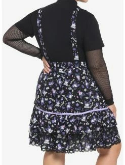 HUNIVERS Kuromi Fortune Teller Tiered Suspender Skirt Plus Size 8 HUNIVERS Kuromi Fortune Teller Tiered Suspender Skirt Plus Size -transcendentactive shop 18695125 av2