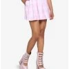 HUNIVERS Pink Plaid Skirt -transcendentactive shop 18717776 hi