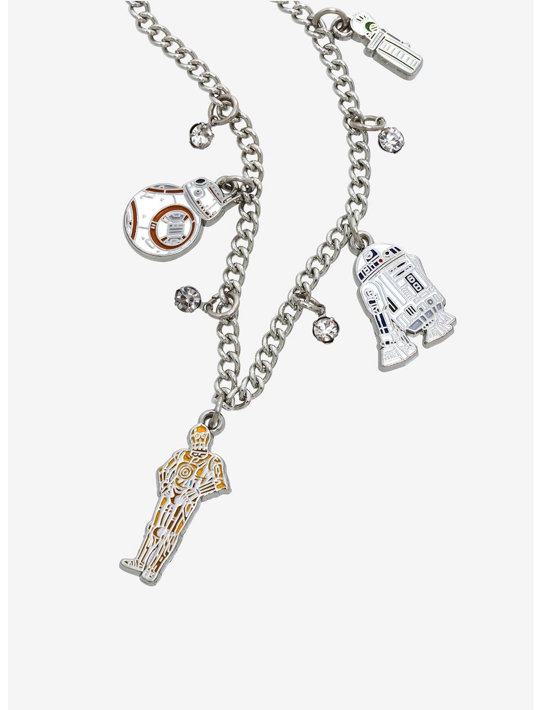 Star Wars Droids & Jewels Charm Bracelet HUNIVERS Star Wars Droids & Jewels Charm Bracelet -transcendentactive shop 18778848 av1