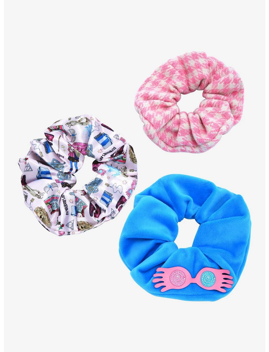 HUNIVERS Harry Potter Luna Lovegood Scrunchie Set 3 HUNIVERS Harry Potter Luna Lovegood Scrunchie Set