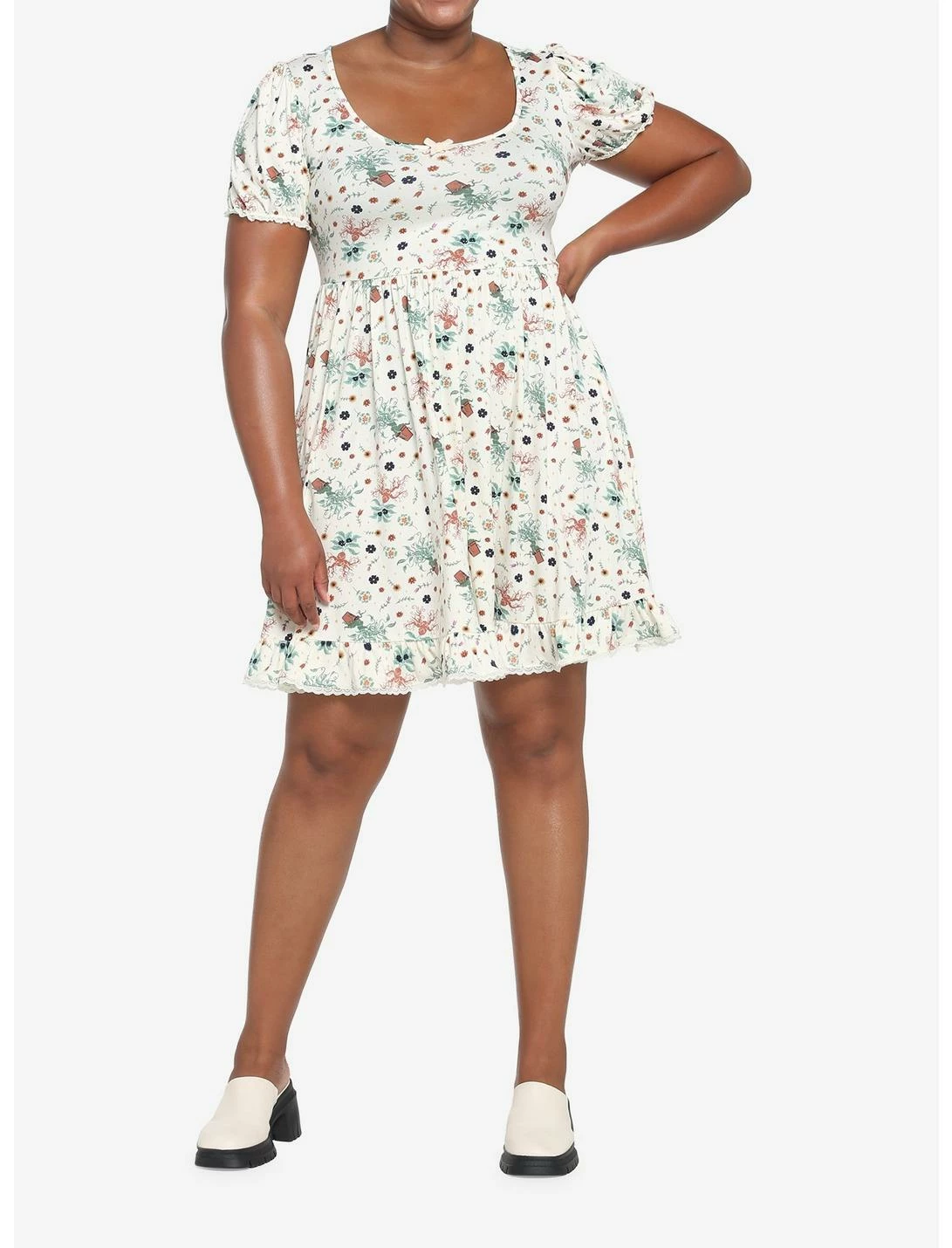 HUNIVERS Harry Potter Herbology Mandrake Dress Plus Size 4 HUNIVERS Harry Potter Herbology Mandrake Dress Plus Size - Image 2