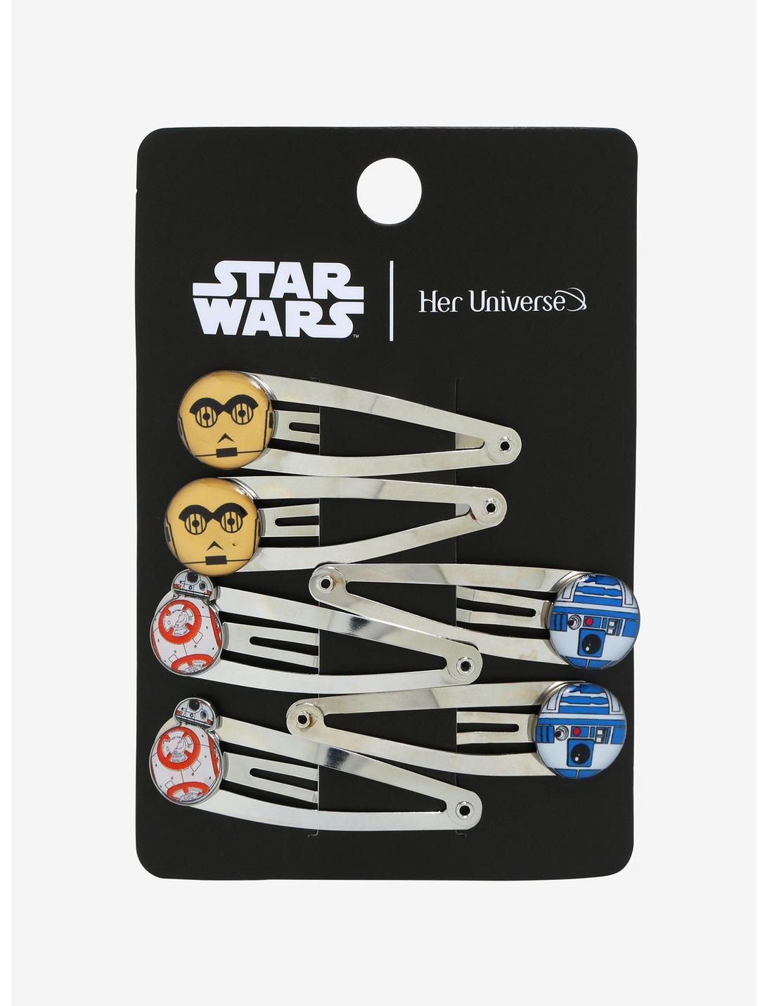 Her Universe Star Wars Droids Hair Clip Set HUNIVERS Her Universe Star Wars Droids Hair Clip Set -transcendentactive shop 18788973 av1