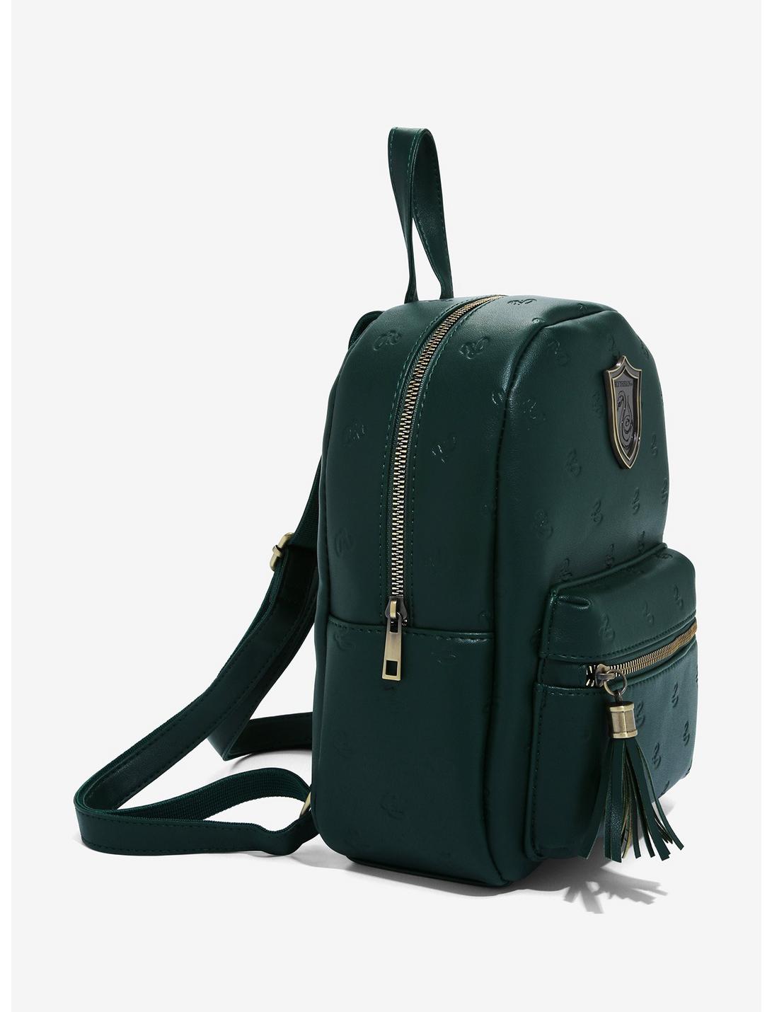 Harry Potter Slytherin Embossed Mini Backpack Bioworld Harry Potter Slytherin Embossed Mini Backpack -transcendentactive shop 18856030 av1