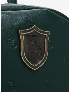 Bioworld Harry Potter Slytherin Embossed Mini Backpack 5 Bioworld Harry Potter Slytherin Embossed Mini Backpack -transcendentactive shop 18856030 av3