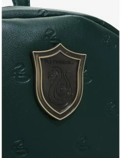 Bioworld Harry Potter Slytherin Embossed Mini Backpack -transcendentactive shop 18856030 av3