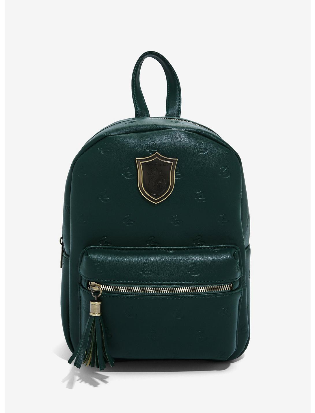 Harry Potter Slytherin Embossed Mini Backpack Bioworld Harry Potter Slytherin Embossed Mini Backpack -transcendentactive shop 18856030 hi