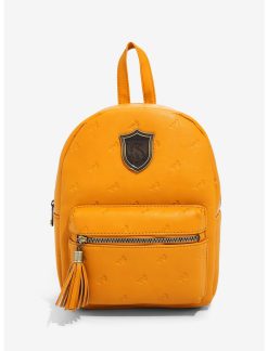Bioworld Harry Potter Hufflepuff Embossed Mini Backpack