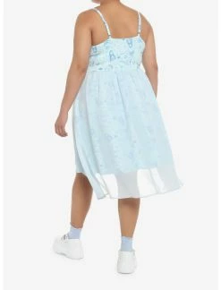 HUNIVERS Corpse Bride Emily Flowy Lace-Up Cami Dress Plus Size -transcendentactive shop 18869701 av2