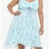 HUNIVERS Corpse Bride Emily Flowy Lace-Up Cami Dress Plus Size -transcendentactive shop 18869701 hi