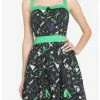 HUNIVERS Universal Monsters Retro Dress -transcendentactive shop 18869708 hi