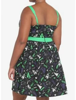 HUNIVERS Universal Monsters Retro Dress Plus Size -transcendentactive shop 18869716 av2
