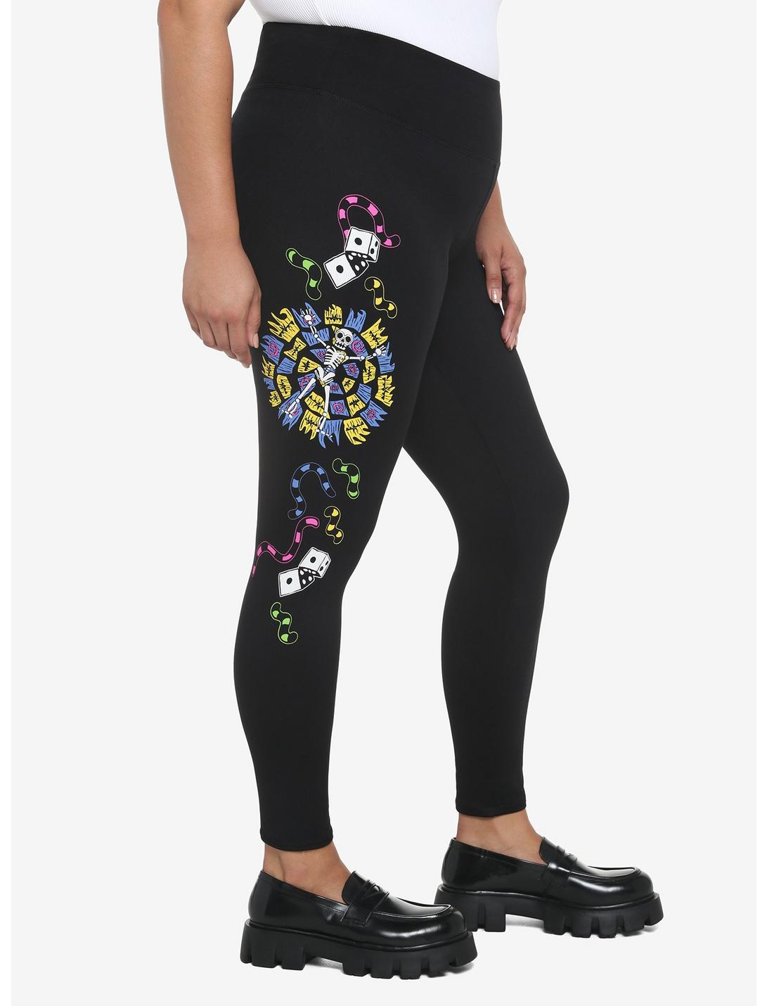 The Nightmare Before Christmas Oogie Boogie Leggings Plus Size HUNIVERS The Nightmare Before Christmas Oogie Boogie Leggings Plus Size -transcendentactive shop 18869731 av3