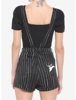 HUNIVERS The Nightmare Before Christmas Jack Pinstripe Shortalls 4 HUNIVERS The Nightmare Before Christmas Jack Pinstripe Shortalls -transcendentactive shop 18869738 av2