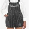 HUNIVERS The Nightmare Before Christmas Jack Pinstripe Shortalls Plus Size -transcendentactive shop 18869746 hi
