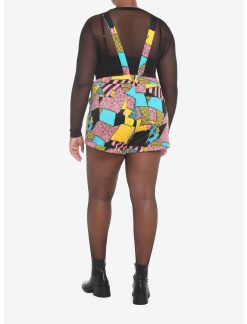 HUNIVERS The Nightmare Before Christmas Sally Shortalls Plus Size 4 HUNIVERS The Nightmare Before Christmas Sally Shortalls Plus Size -transcendentactive shop 18869761 av2