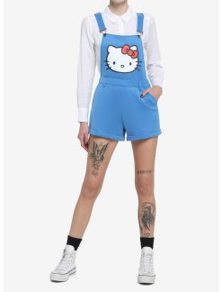 HUNIVERS Hello Kitty Blue Shortalls -transcendentactive shop 18869768 av1
