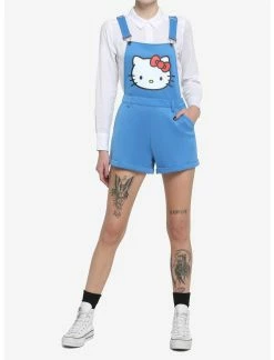 HUNIVERS Hello Kitty Blue Shortalls -transcendentactive shop 18869768 av1
