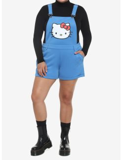 HUNIVERS Hello Kitty Blue Shortalls Plus Size 7 HUNIVERS Hello Kitty Blue Shortalls Plus Size -transcendentactive shop 18869776 av2