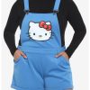HUNIVERS Hello Kitty Blue Shortalls Plus Size -transcendentactive shop 18869776 hi