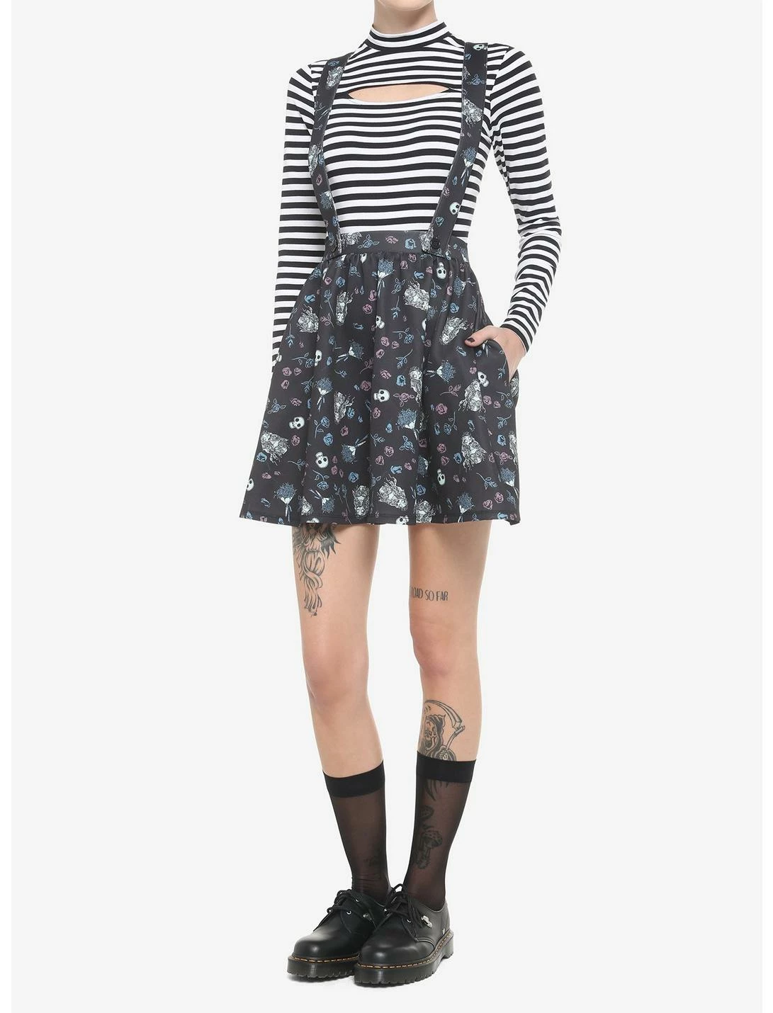 HUNIVERS Corpse Bride Icon Suspender Skirt 4 HUNIVERS Corpse Bride Icon Suspender Skirt - Image 2