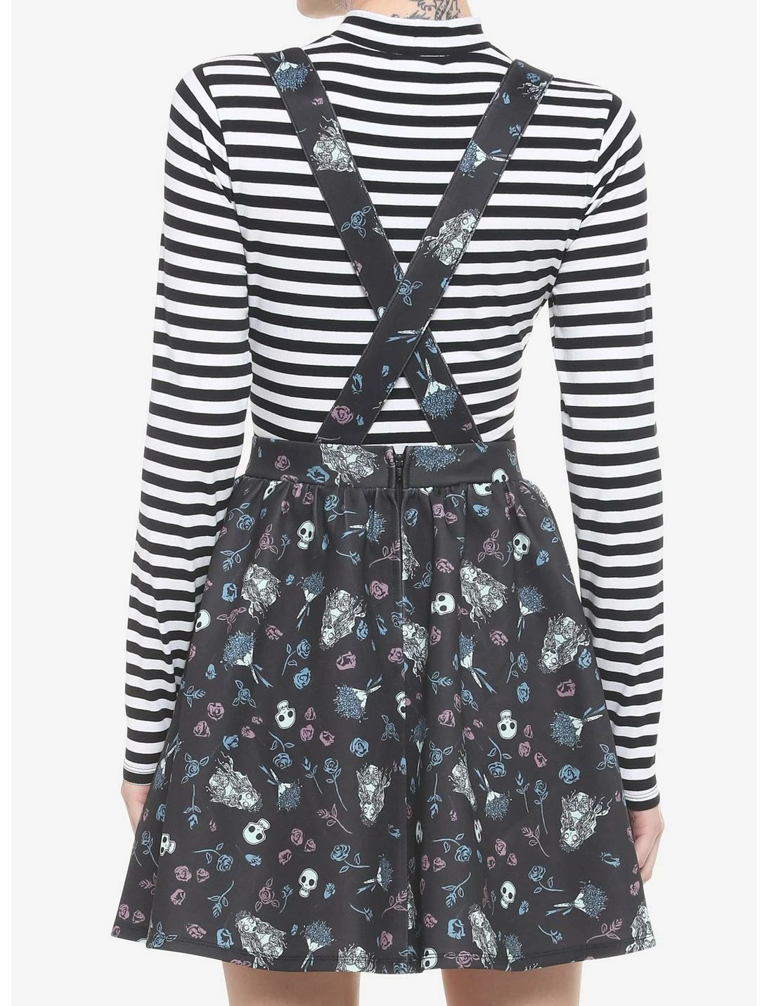 HUNIVERS Corpse Bride Icon Suspender Skirt 5 HUNIVERS Corpse Bride Icon Suspender Skirt - Image 3