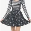HUNIVERS Corpse Bride Icon Suspender Skirt