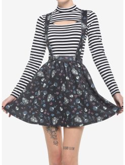 HUNIVERS Corpse Bride Icon Suspender Skirt