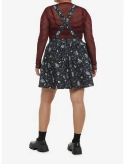 HUNIVERS Corpse Bride Icon Suspender Skirt Plus Size -transcendentactive shop 18869791 av2