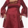 HUNIVERS House Of The Dragon Rhaenyra Targaryen Bell Sleeve Dress Plus Size -transcendentactive shop 18885757 hi