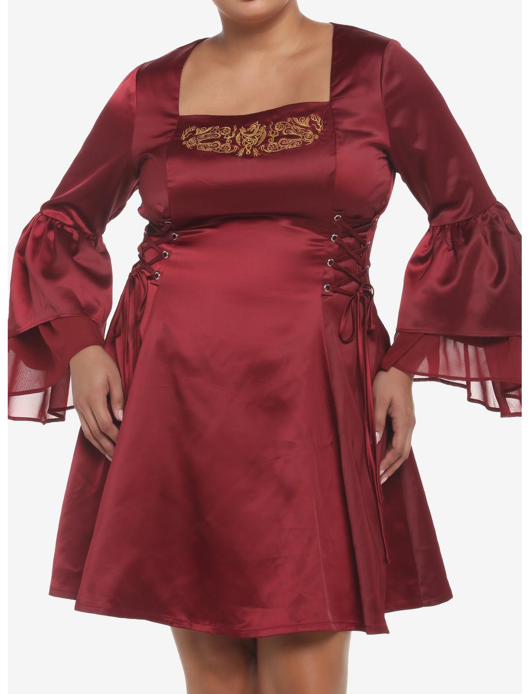 House Of The Dragon Rhaenyra Targaryen Bell Sleeve Dress Plus Size HUNIVERS House Of The Dragon Rhaenyra Targaryen Bell Sleeve Dress Plus Size -transcendentactive shop 18885757 hi