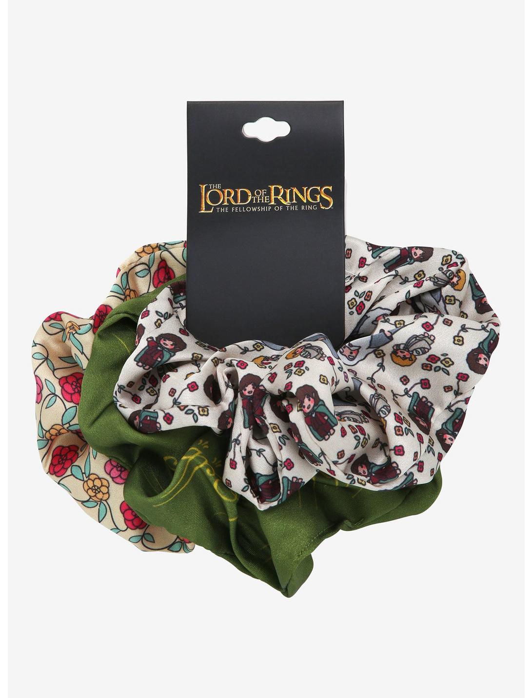 The Lord of the Rings Icons Scrunchie Set Bioworld The Lord Of The Rings Icons Scrunchie Set -transcendentactive shop 18927479 av1