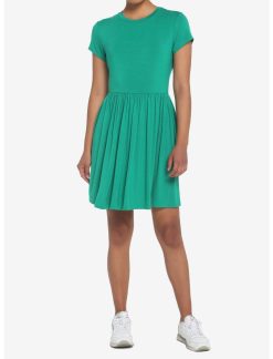 HUNIVERS Green Skater Dress 3 HUNIVERS Green Skater Dress -transcendentactive shop 18980782 av1
