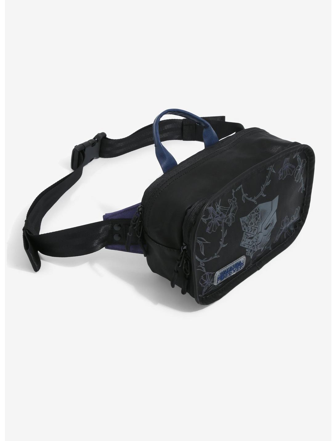 Marvel Black Panther: Wakanda Forever Floral Fanny Pack Bioworld Marvel Black Panther: Wakanda Forever Floral Fanny Pack -transcendentactive shop 19001293 av1