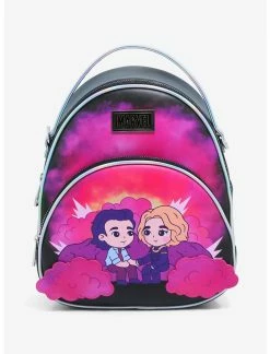 Bioworld Marvel Loki Sylvie & Loki Cloud Convertible Mini Backpack