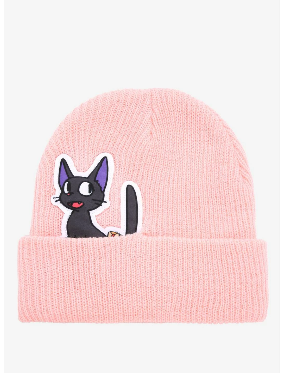 Bioworld Studio Ghibli Kiki's Delivery Service Jiji Peeking Beanie 3 Bioworld Studio Ghibli Kiki's Delivery Service Jiji Peeking Beanie