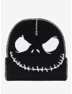 Bioworld The Nightmare Before Christmas Jack Contrast Stitch Beanie