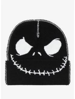 Bioworld The Nightmare Before Christmas Jack Contrast Stitch Beanie