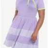 HUNIVERS Scooby-Doo! Daphne Lavender Dress Plus Size -transcendentactive shop 19017208 hi