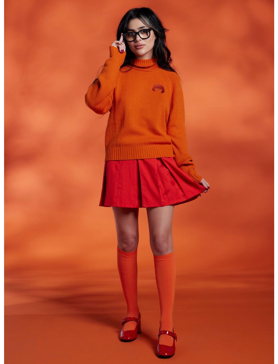 Scooby-Doo! Velma Pleated Skirt HUNIVERS Scooby-Doo! Velma Pleated Skirt -transcendentactive shop 19017215 av1