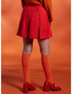 HUNIVERS Scooby-Doo! Velma Pleated Skirt 4 HUNIVERS Scooby-Doo! Velma Pleated Skirt -transcendentactive shop 19017215 av2