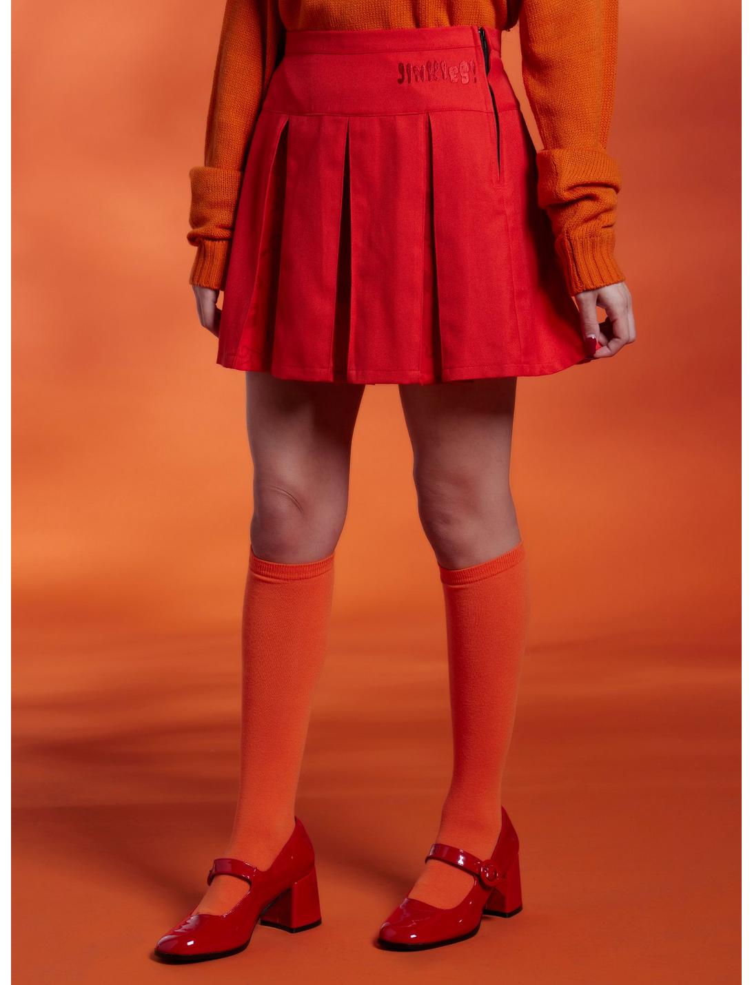 Scooby-Doo! Velma Pleated Skirt HUNIVERS Scooby-Doo! Velma Pleated Skirt -transcendentactive shop 19017215 hi