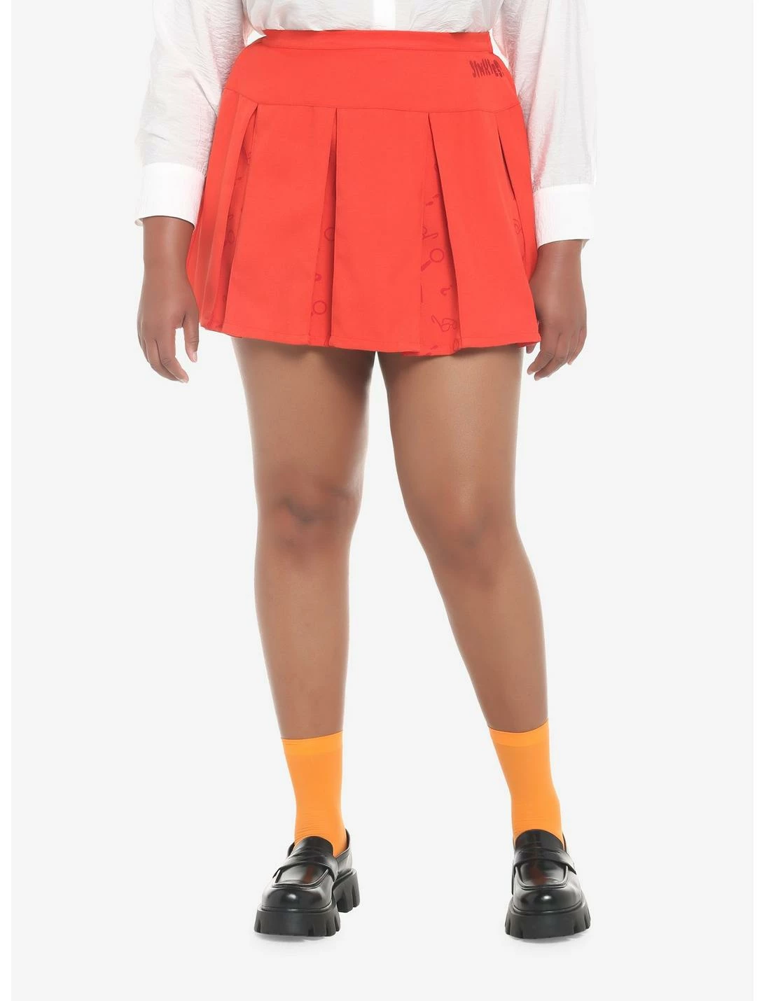 HUNIVERS Scooby-Doo! Velma Pleated Skirt Plus Size 3 HUNIVERS Scooby-Doo! Velma Pleated Skirt Plus Size