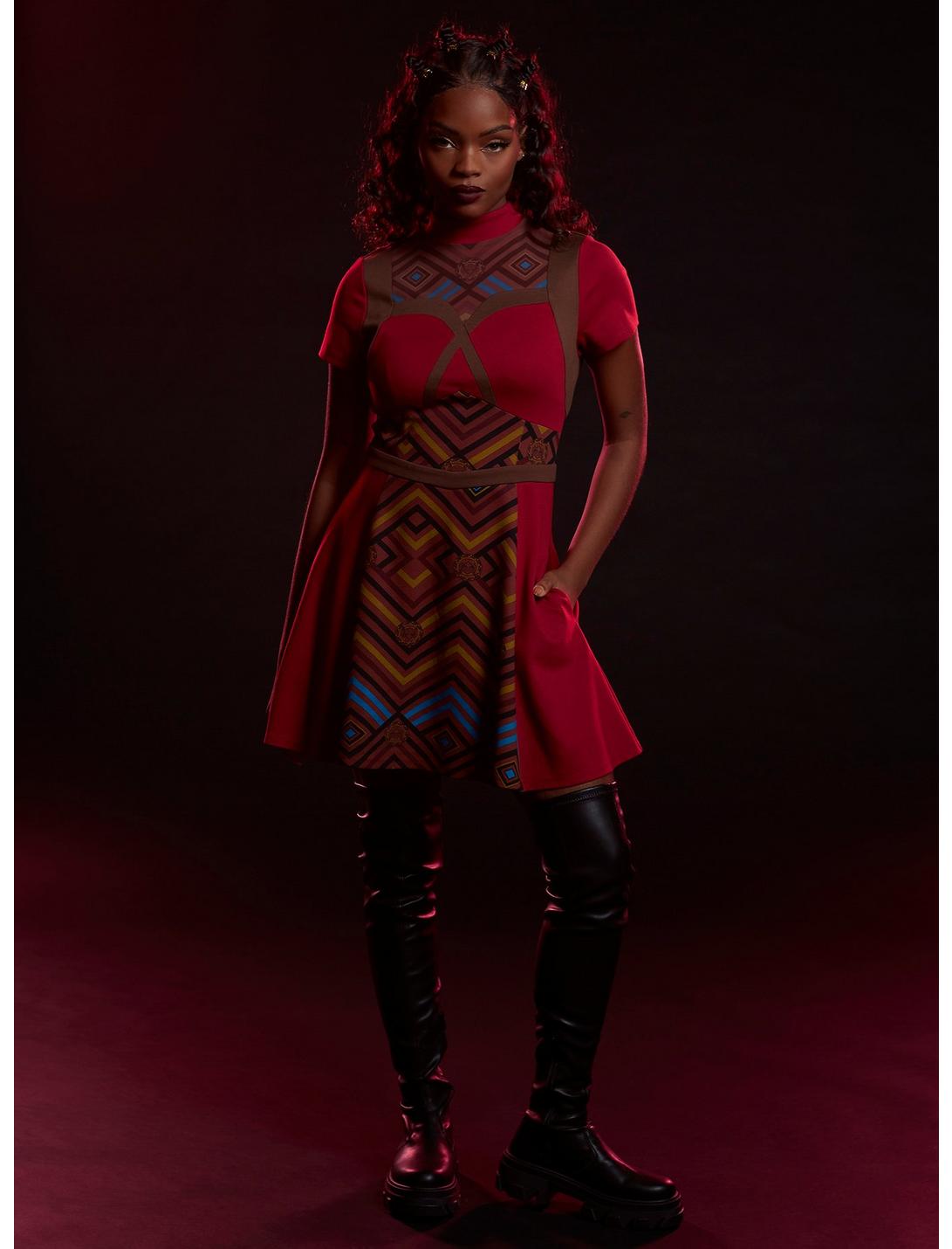 Her Universe Marvel Black Panther: Wakanda Forever Dora Milaje Dress HUNIVERS Her Universe Marvel Black Panther: Wakanda Forever Dora Milaje Dress -transcendentactive shop 19017291 av1