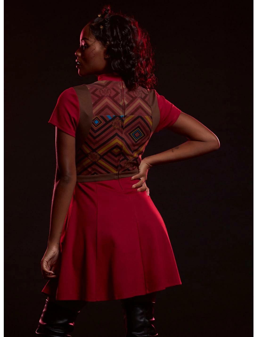 HUNIVERS Her Universe Marvel Black Panther: Wakanda Forever Dora Milaje Dress 5 HUNIVERS Her Universe Marvel Black Panther: Wakanda Forever Dora Milaje Dress - Image 3