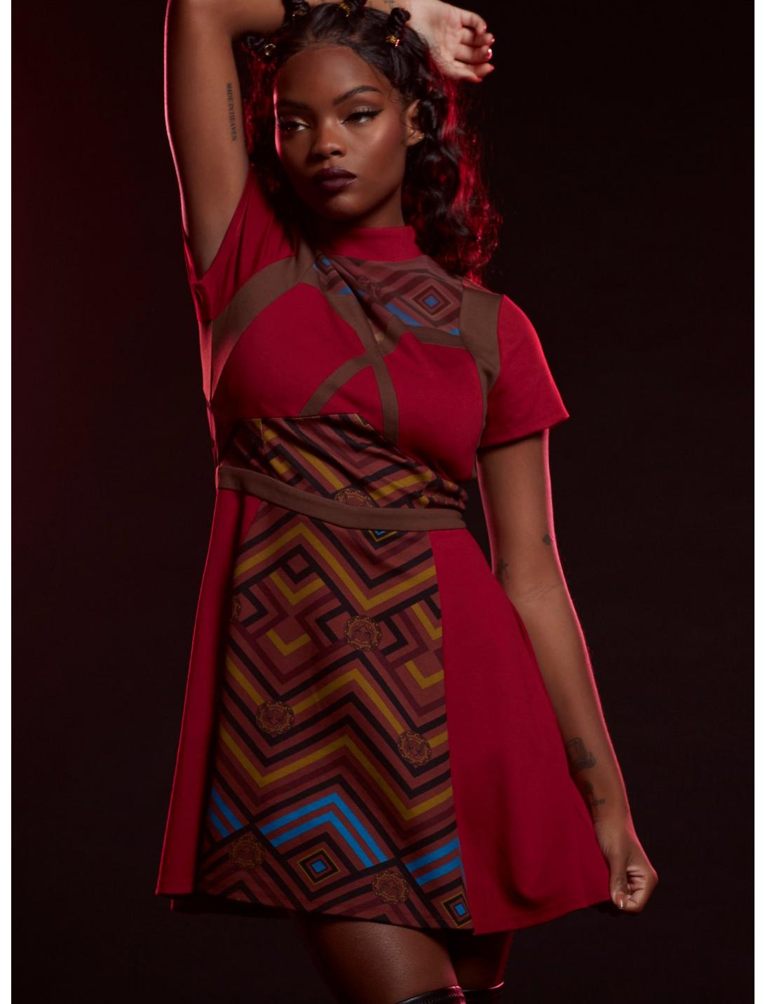 Her Universe Marvel Black Panther: Wakanda Forever Dora Milaje Dress HUNIVERS Her Universe Marvel Black Panther: Wakanda Forever Dora Milaje Dress -transcendentactive shop 19017291 hi