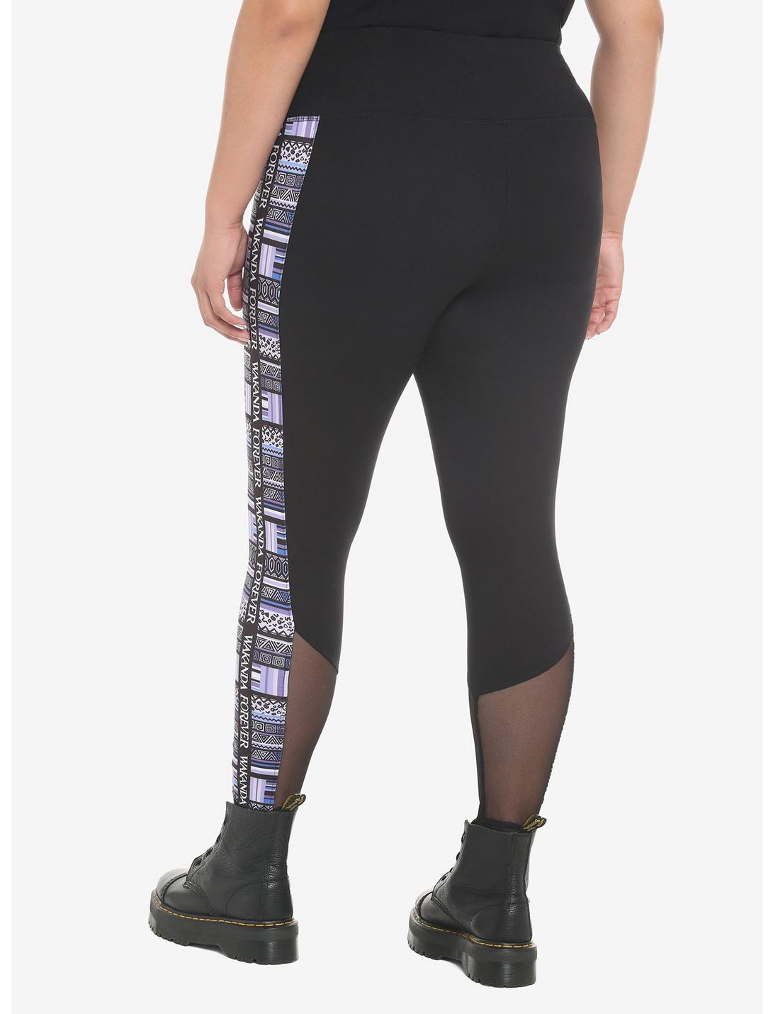 Her Universe Marvel Black Panther: Wakanda Forever Geometric Stripe Leggings Plus Size HUNIVERS Her Universe Marvel Black Panther: Wakanda Forever Geometric Stripe Leggings Plus Size -transcendentactive shop 19018975 av1