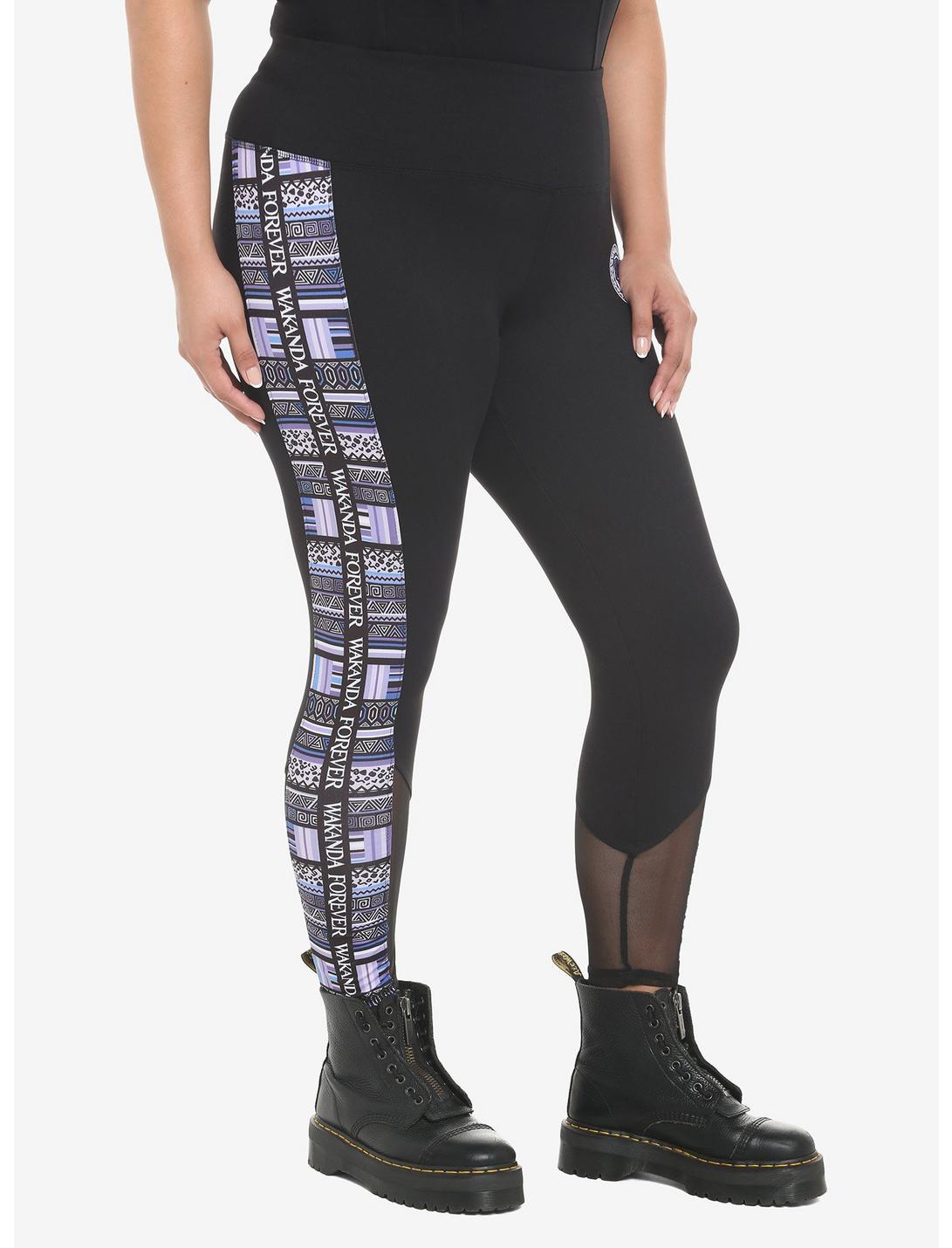 Her Universe Marvel Black Panther: Wakanda Forever Geometric Stripe Leggings Plus Size HUNIVERS Her Universe Marvel Black Panther: Wakanda Forever Geometric Stripe Leggings Plus Size -transcendentactive shop 19018975 av2